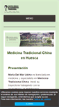 Mobile Screenshot of acupunturamariadelmarudina.com